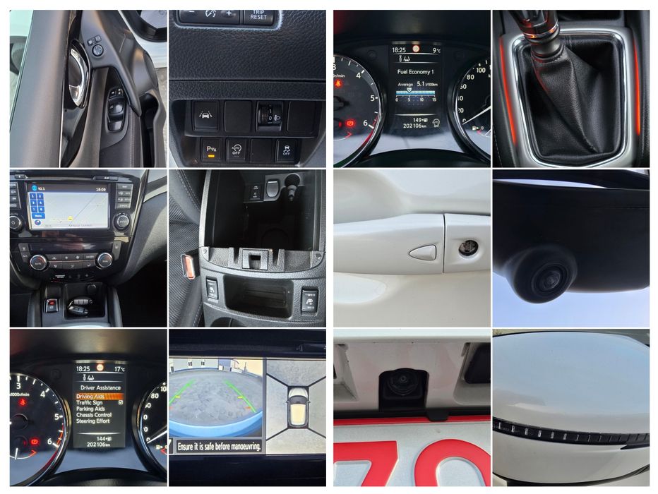 Nissan Qashai / 2016 / 1,5 Dci / 110 cp/ euro 6 / Tekna/ Navi / Camere