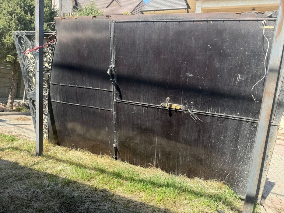 Ворота бу прочные