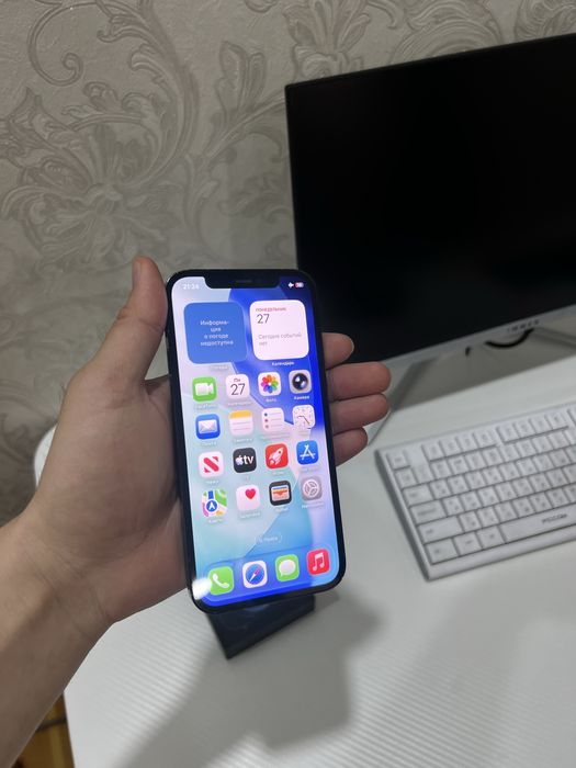 iphone 12 pro ikki sim kartalik holati ortacha ochilmagan asosiy