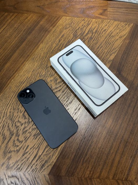 Iphone 15 128 gb black идеал