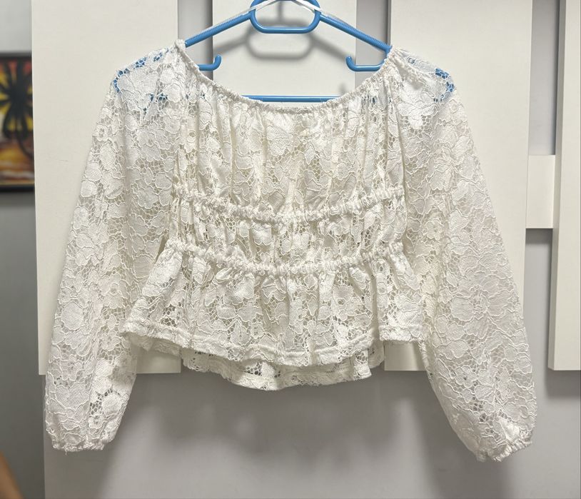 Блуза дантела H&M