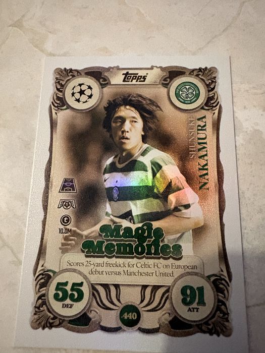 Колекционерски карти Tops Match Attax 25/26