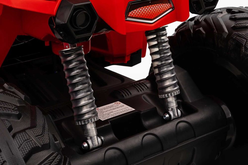 ATV electric Kinderauto SX2129 4x4 24V roti moi, scaun tapitat RED