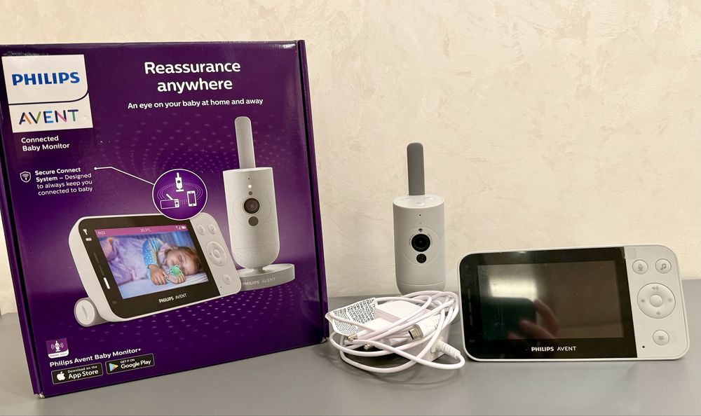 Philips Avent Connected Baby Monitor/Monitor pentru bebeluși conectat prin aplicaţie