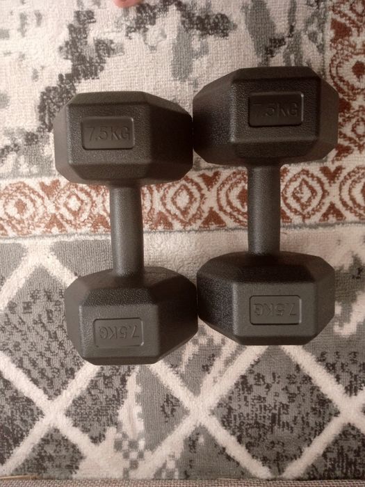 2 Гантель Новый черный