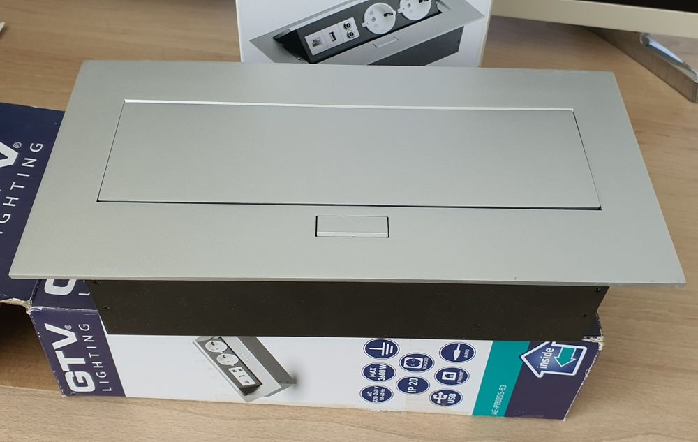 GTV AE-PB02GS-53 POP-UP кутия за вграждане