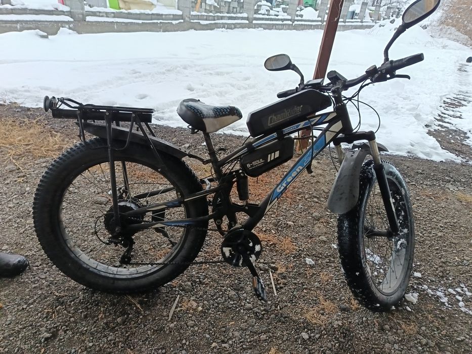 Электровелосипед электрофэтбайк