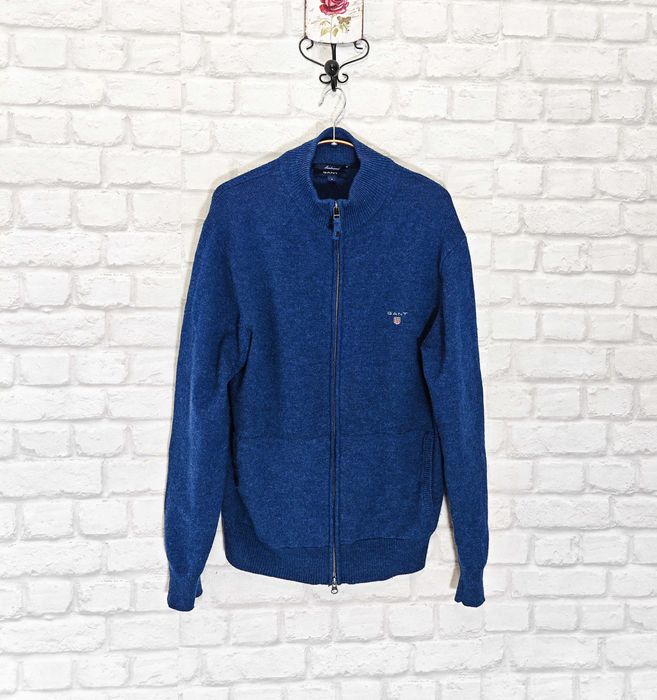 GANT Оригинална мъжка жилетка / Пуловер от Агнешка вълна размер М