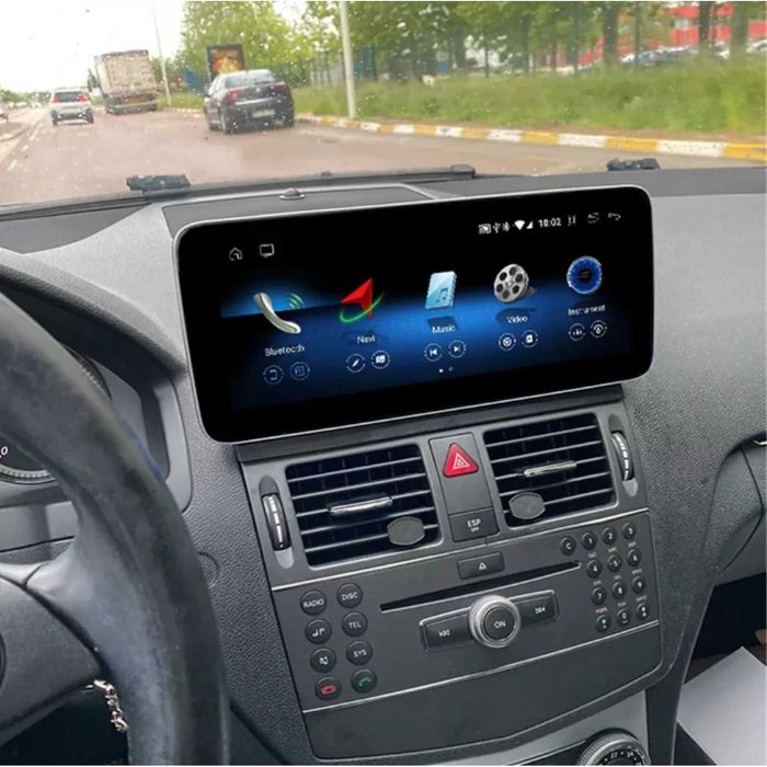 MERCEDES-BENZ C-CLASS W204 2007- 2010 12.3" Android Мултимедия