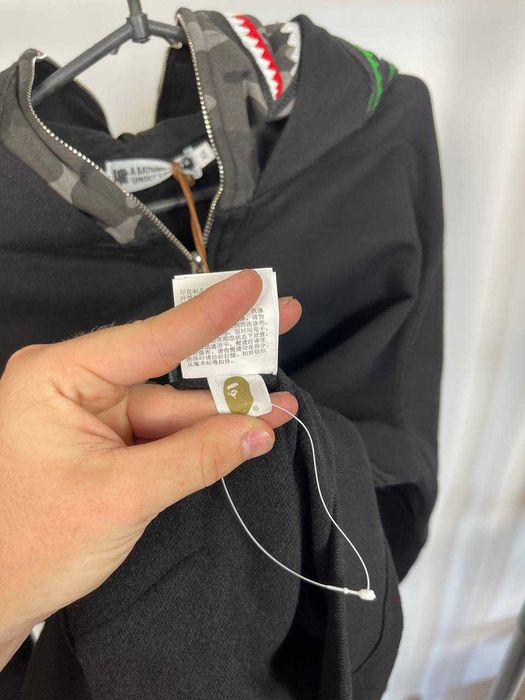 A Bathing Ape Green Hoodie | Hanorac Bape