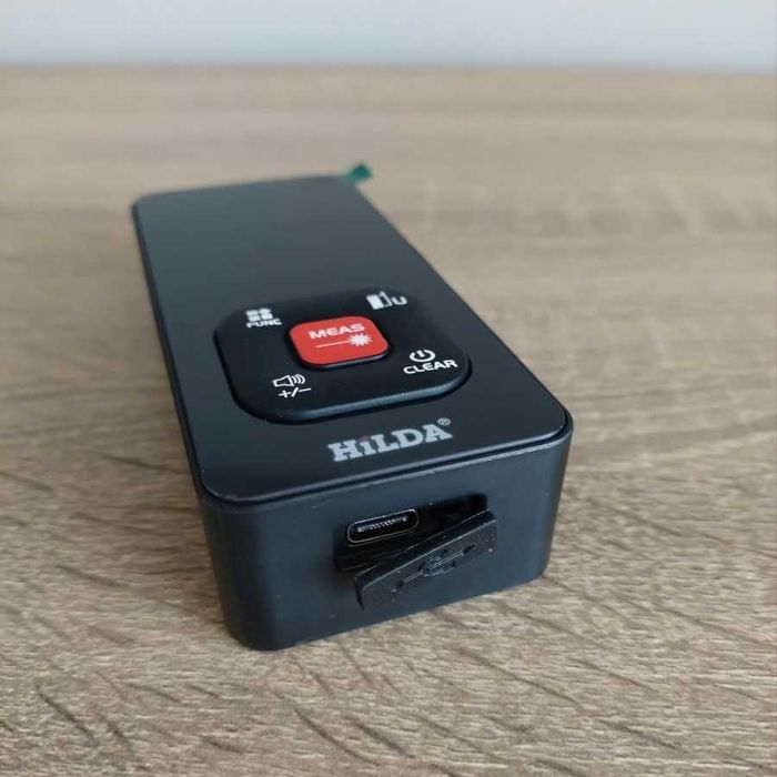 Презареждаща се акумулаторна лазерна ролетка HILDA 50м, 120м