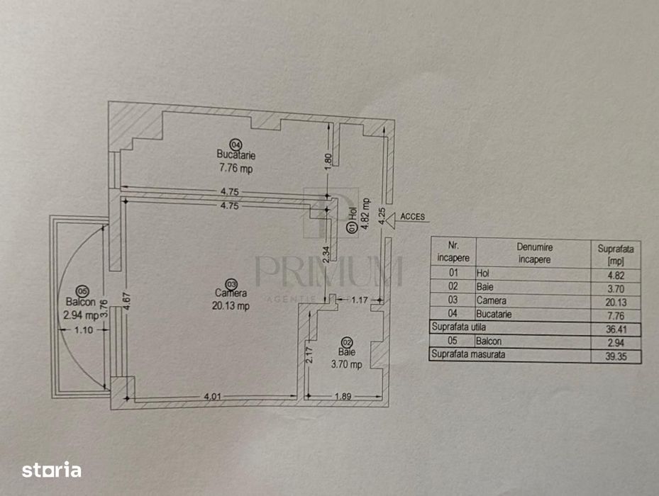 LUNEI - APARTAMENT 1 CAMERA - mobilat, utilat, decomandat