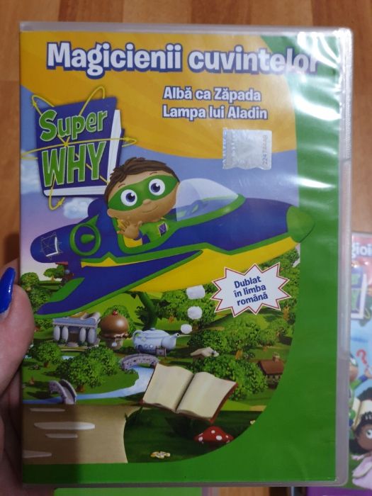 Vand 7 DVD- uri Super Why