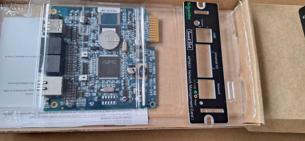 APC ups server Network Management Card 2 Schneider AP9631 NMC2 AP9335T