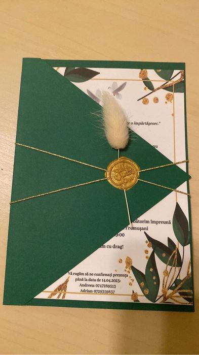 Invitatii nunta sau botez