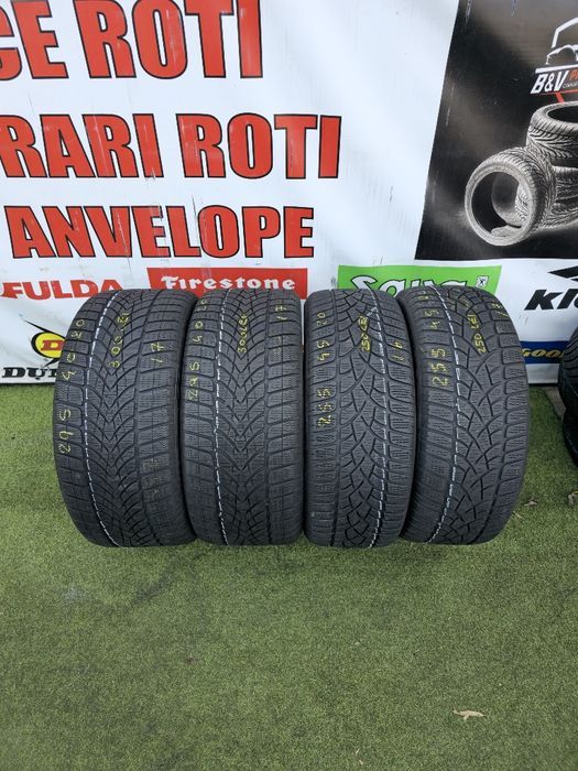 Set 255.45.20  295.40.20 dunlop m+s
