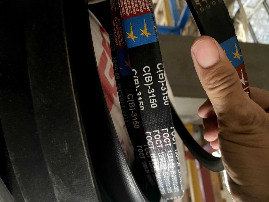 Ремни клиновые EURO  разные виды