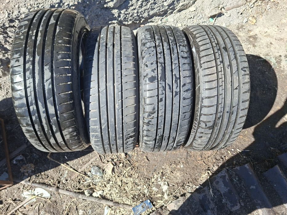 Продам комплект летних шин с дисками R15