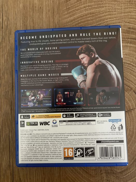 Undisputed for Playstation5