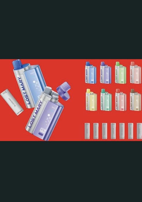 Pachet 10 Bucati Vape 3200 Puffs Lost Mary 4 Arome Reincarcabil
