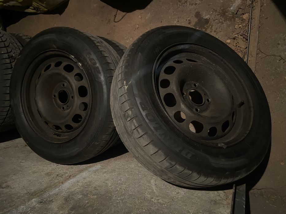 4 бр. Железни джанти 15” 4х108 Peugeot Citroen Ford