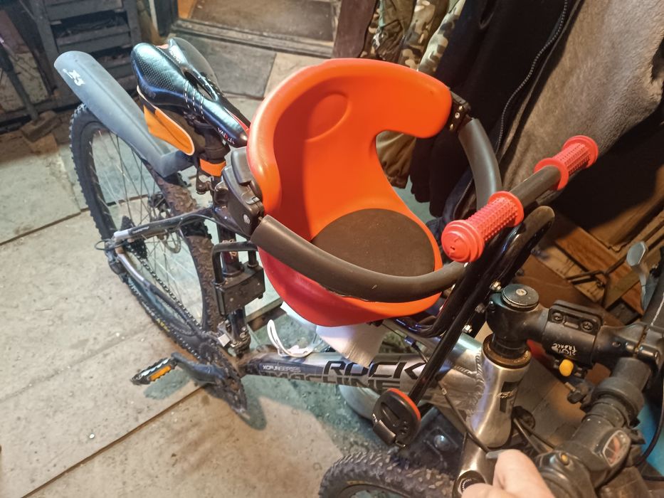 Детская сидушка на велосипед