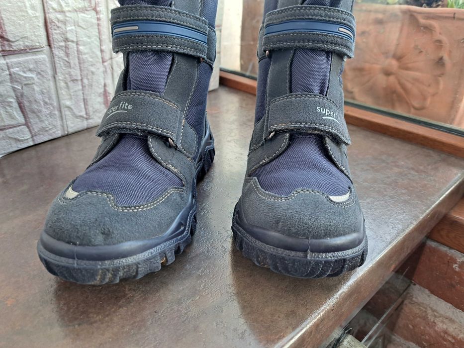 детски ботуши,зимни обувки,боти,апрески,SUPERFIT номер35 за момче