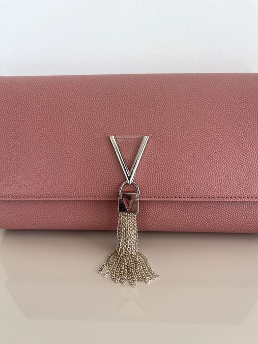 Valentino By Mario Valentino Divina дамска чанта-пепелно розова НОВА