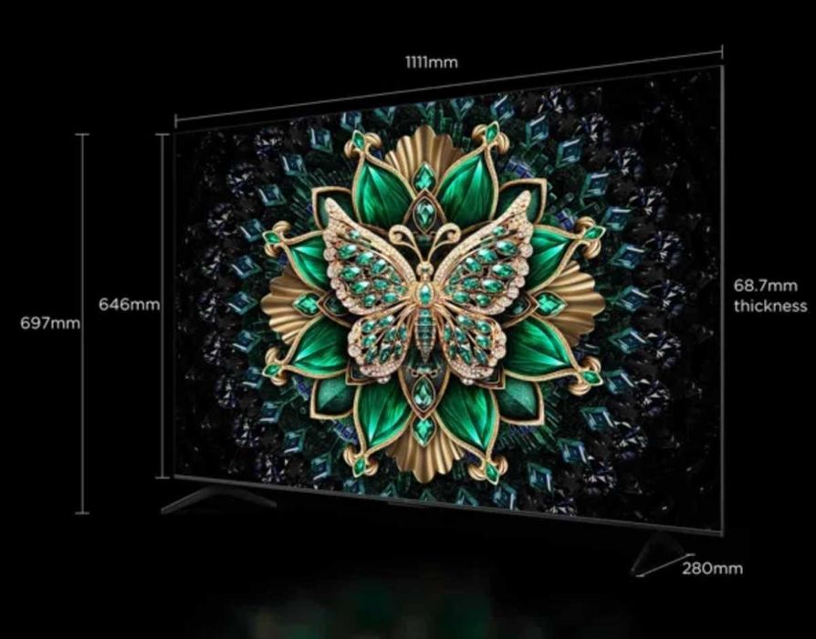 Televizor LED TCL Smart TV 50C61K  126cm 4K UHD HDR