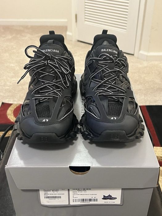 Balenciaga Track (Alb/negru/roz)