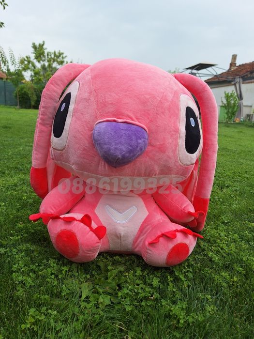 Плюшена играчка Лило и Стич + Подарък Ключодържател