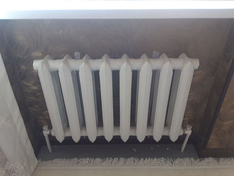 Чугунная батарея Экран