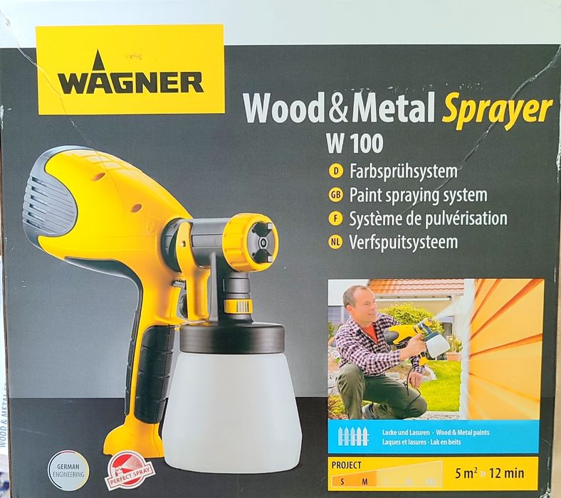 Краскопульт электрический Wagner W100 Wood&Metal Sprayer