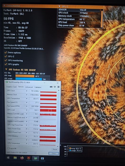 RX 580 8GB (новая)