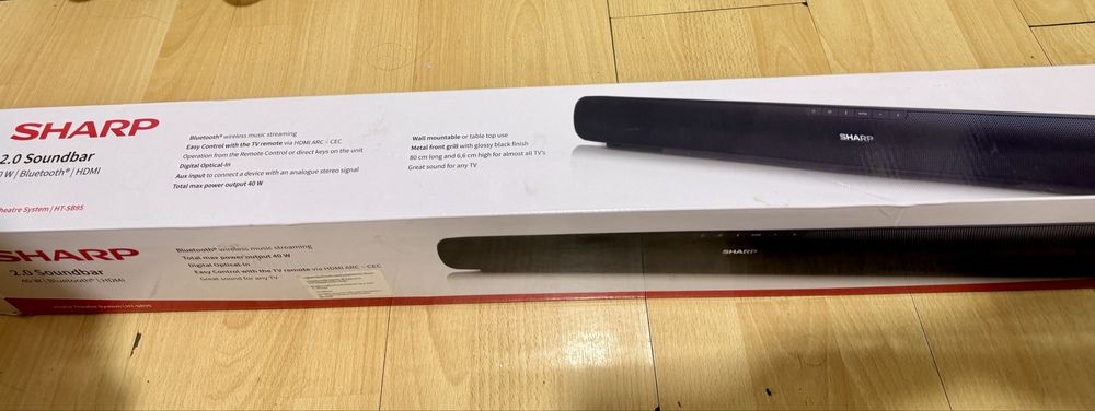 саундбар SHARP 2.0