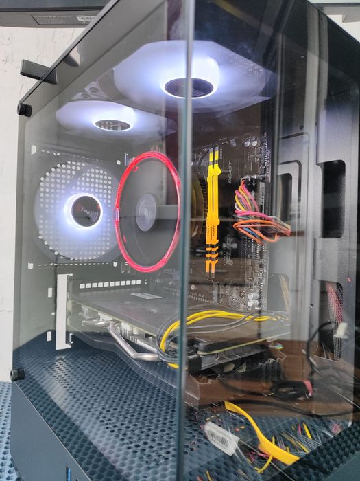 ИГРОВОЙ КОМПЬЮТЕР/Ryzen/RX580 8Gb/1000gb/новый корпус/рассрочка/Ред