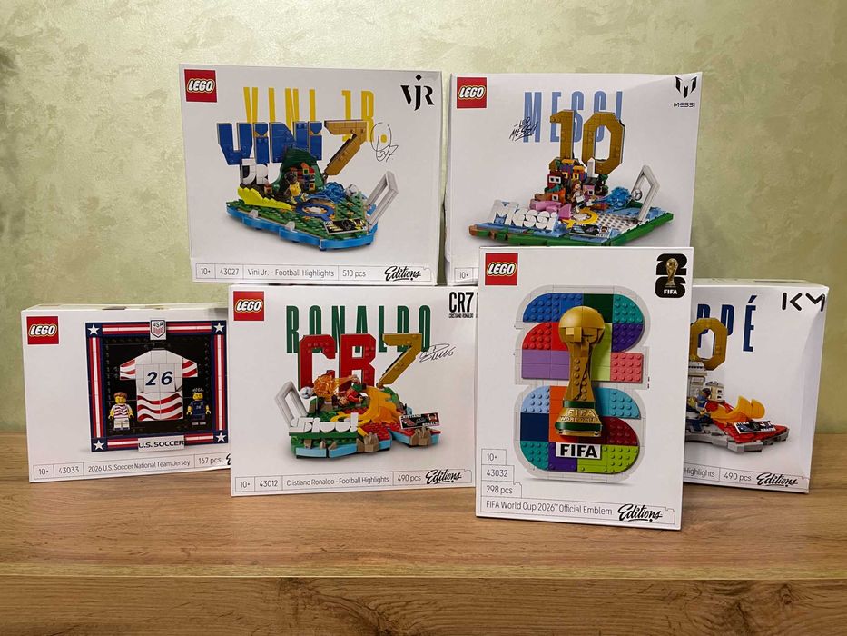 LEGO: Килиан Мбаппе (43013 Editions)