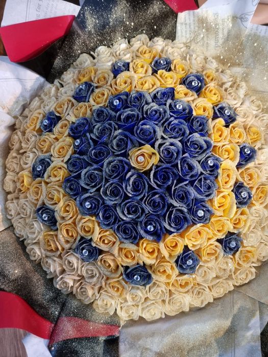 Buchete trandafiri sapun