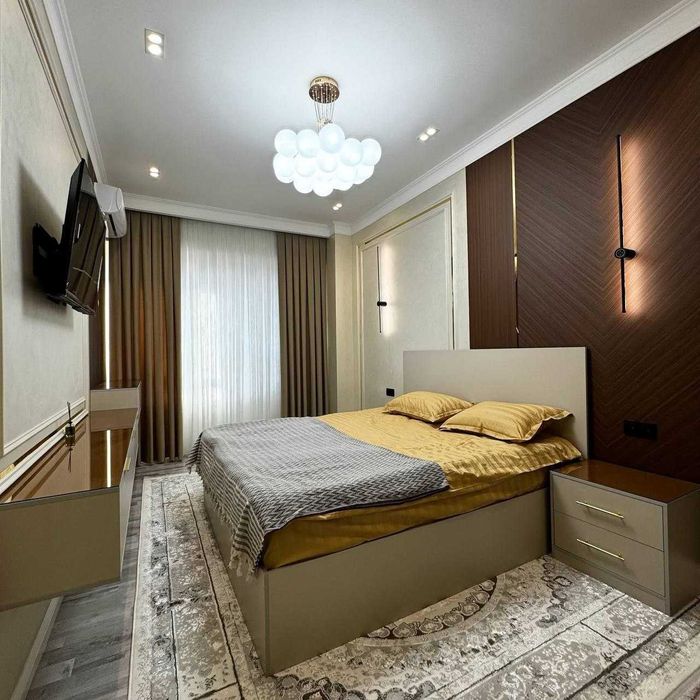 ЖК АКАЙ СИТИ! НОВАЯ 2х ком кв-ра С АРЕНДАТОРОМ! Дархан Алайский ID02