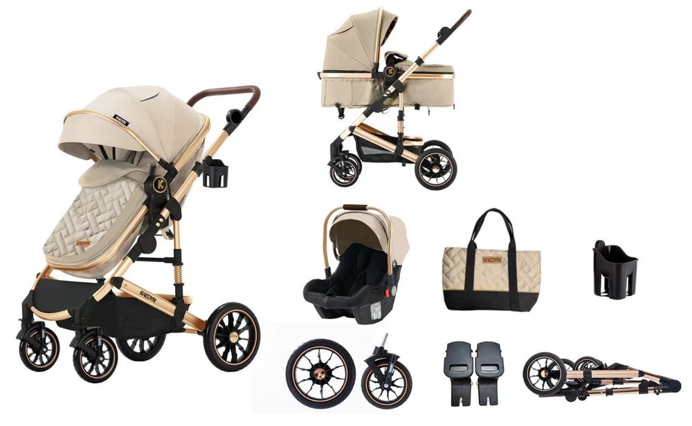 Всесезонная коляска автокресло трансформер 2 в 1 Сумка в подарок