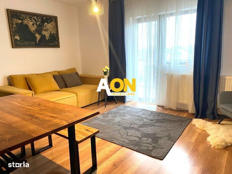 Apartament 2 camere, 2 balcoane, etaj 2, mobilat, utilat, Cetate