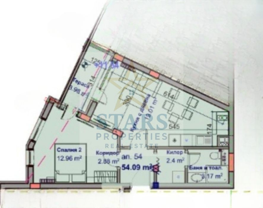 Продава се Двустаен апартамент в Варна, Възраждане 1 - 63 кв.м за 1318 €/кв.м - Снимка #6