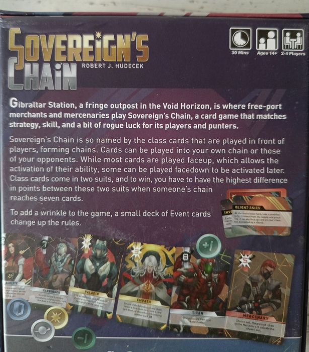 Настолна стратегическа игра Sovereign's Chain