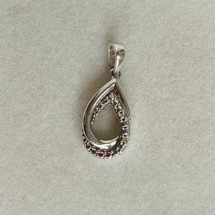 Pandantiv din argint cu diamante designer Hot Diamonds