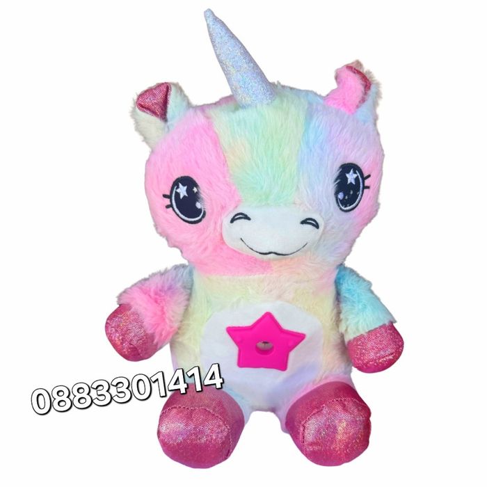 Прожектор Еднорог с мелодии Бял шум Звездно небе Проектор