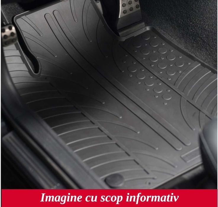Set covorase auto din cauciuc Audi A1 Hatchback 12.2018-, Gledring, 4 buc