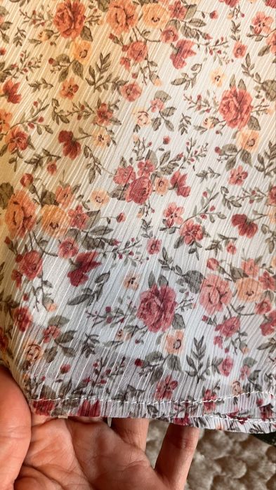 Платье летнее в цветочек