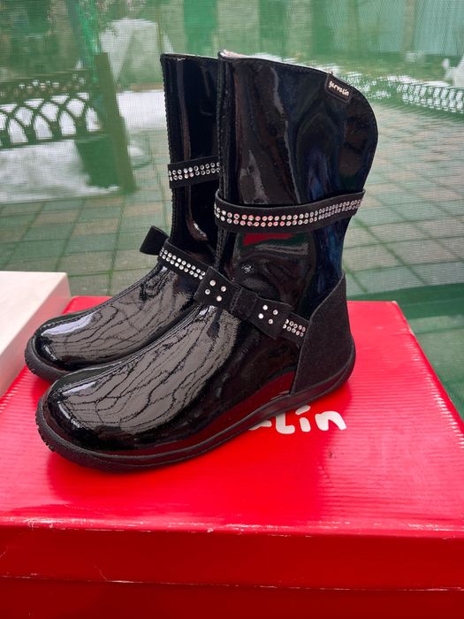 Ботинки Garvalin 30р, сапоги Missouri 33р на девочек