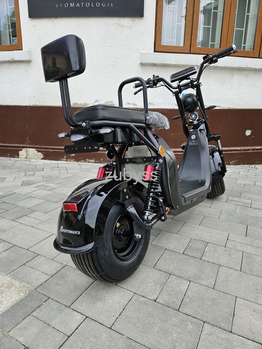Scuter Electric Citycoco CP1 1500W  25-45km/h fără permis  2026