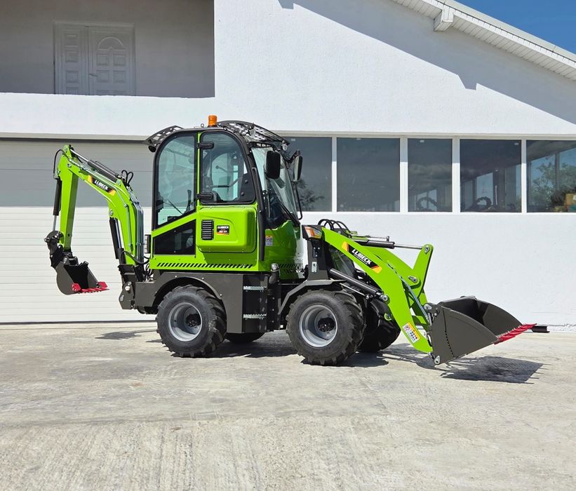 Buldoexcavator marca Lubeck model ALV 3.0 -Leasing/Plata in Rate-Garantie 2 ani NOU
